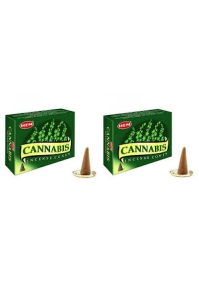 Hem Cannabis 2 Paket Toplam 20 Adet Konik Tütsü