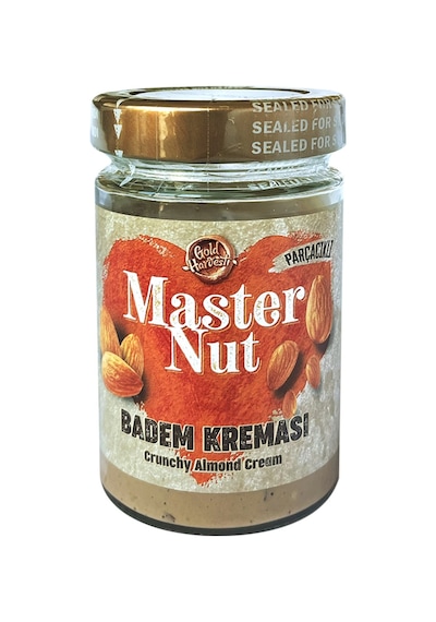 Master Nut Fıstık Ezm - Leblebi Ezm. Ve Badem Kreması 3 Lü Karma Paket