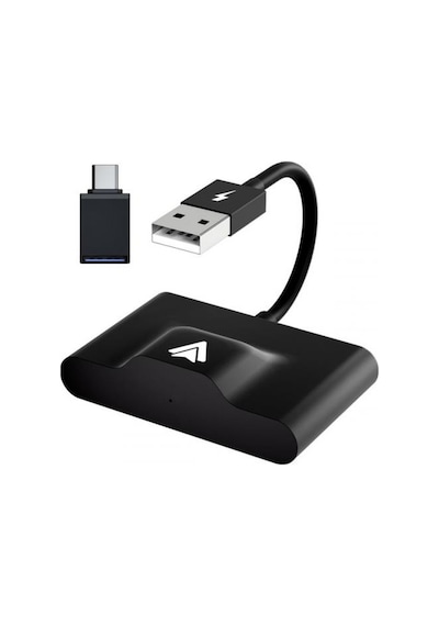 Polham Araç İçi Android Cihazlar İçin Kablosuz Android Multimedya Carplay Adaptörü,Wireless Çevirici