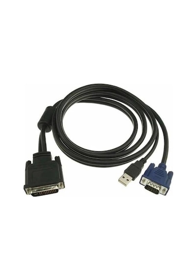 30 Pin Dvi Vga Kablo Geniş Dvi Vga Kablo 1.8 Metre 35 Pin Dvi Vga Kablo