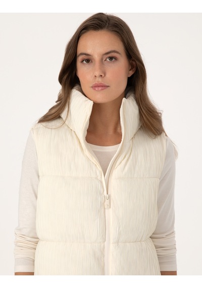 Pierre Cardin Kadın Ekru Mont Yelek 50308957-vr019 Ekru