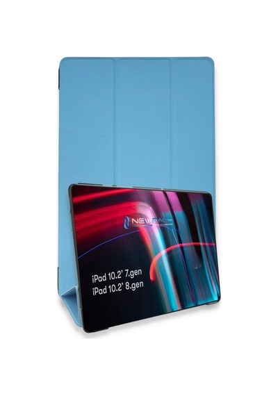 İpad Uyumlu 7 Nesil Smart Kılıf Mavi