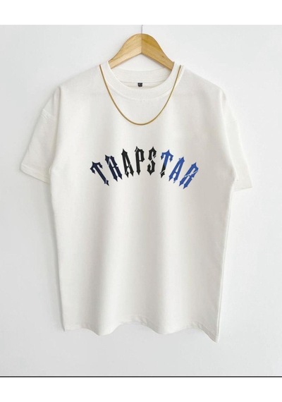 Altamira Unisex Trapstar Baskılı Oversize Bisiklet Yaka Kısa Kollu Pamuklu T-shirt 001