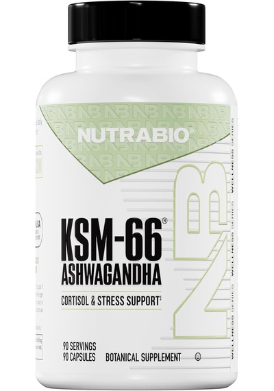 Nutrabio Ksm66 Herbal For Mood & Performance 600 Mg 90 Caps Aromasız