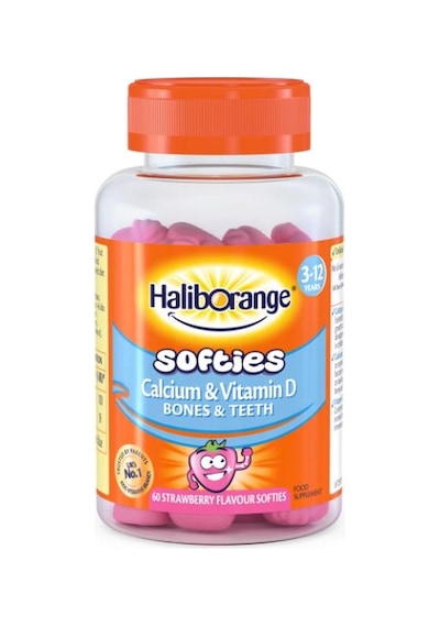 Haliborange Softies Kalsiyum D Vitamini Çilek Aromalı 60 Softies