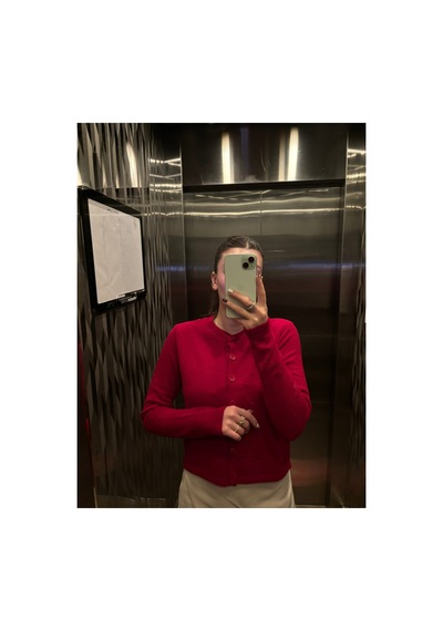 Genel Markalar Kadın Krımızı Bisiklet Yaka Düğmeli Basic Triko Hırka Uzun Kollu Günlük Hırka Kırmızı 923250003 Kırmızı Genel Markalar Kadın Krımızı Bisiklet Yaka Düğmeli Basic Triko Hırka Uzun Kollu Günlük Hırka Kırmızı 923250003 Kırmızı