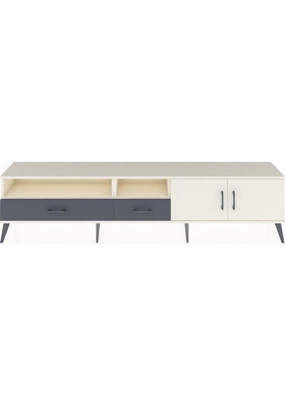 Arges Tv Ünitesi 3 Raflı 2 Çekmeceli 2 Kapaklı 220x30x51 Aytaşı-aytaşı/antrasit Aytası/antrasıt - Aytası Arges Tv Ünitesi 3 Raflı 2 Çekmeceli 2 Kapaklı 220x30x51 Aytaşı-aytaşı/antrasit Aytası/antrasıt - Aytası