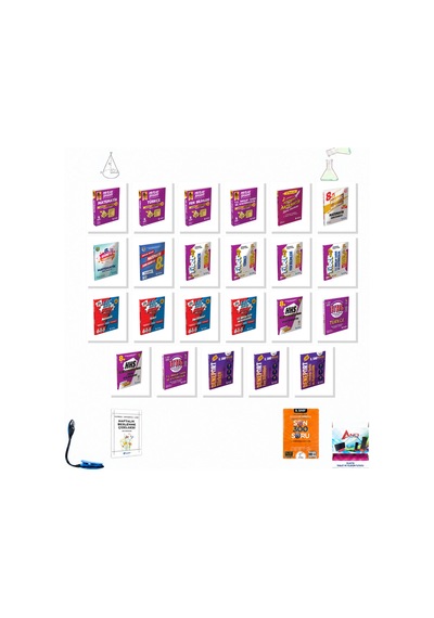 Muba 8. Sınıf Lgs Mat. Türk. Fen İnk. Tüm Kaynak 23 Kitap Seti