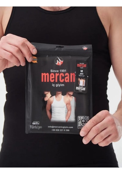 Mercan 6'lı Siyah Modal Atlet - Rahat Ve Premıum, Siyahın Asaleti