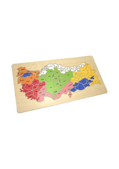 Capellawoodworks Türkiye Haritası Puzzle Yapboz