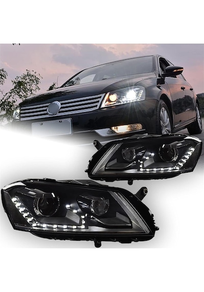 Volkswagen Passat İçin Uyumlu B7 Highline Led Far