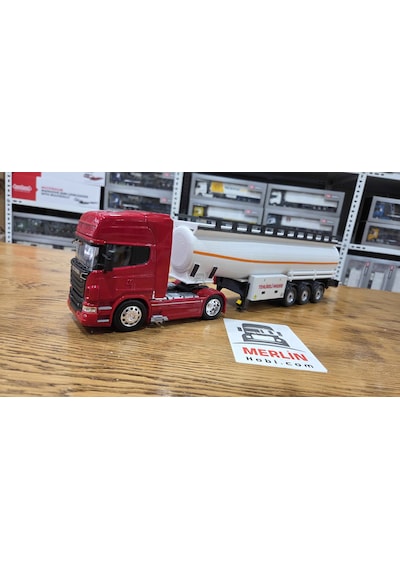 1/32 - Scania V8 R730 Topline Ve Tanker Dorse Özel İmalat
