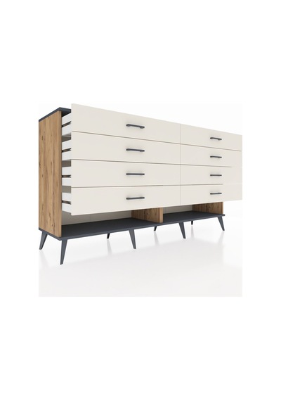 Hyperion Konsol 8 Çekmeceli 176x44x99 Çam-antrasit/aytaşı Çam-antrasit/aytaşı Hyperion Konsol 8 Çekmeceli 176x44x99 Çam-antrasit/aytaşı Çam-antrasit/aytaşı