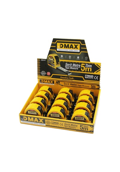 Çelik Şerit Metre 5 M X 25 Mm 1 Adet Diğer
