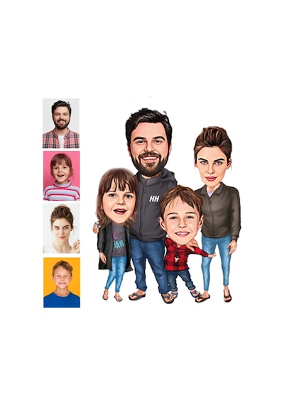 Kişiye Özel Evli Bay Bayan 4 Kişilik Aile Araba Dikiz Ayna Süsü