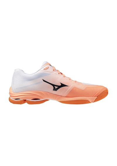 Mizuno Wave Lightning Pro Unisex Voleybol Ayakkabısı Beyaz / Turuncu Çok Renkli