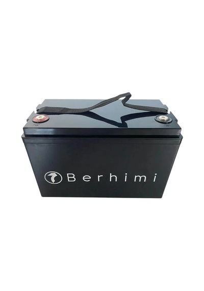 Berhimi 12v 100 Amper 4000 Dod Bt Marin/karavan Ip67 Lifepo4 Lityum Akü