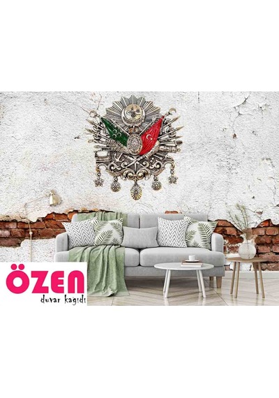 Çatlak Duvar Üzerinde Osmanlı Tuğrası