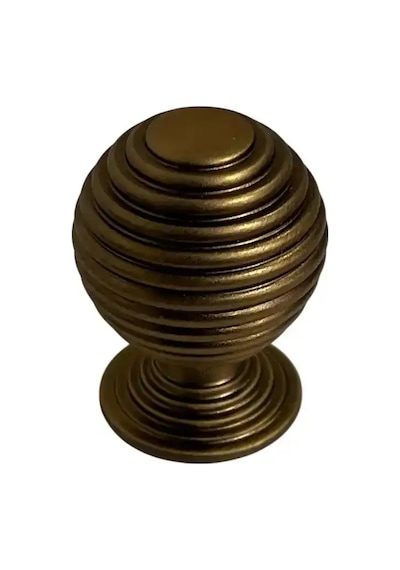 Özen 9133 Modeli Düğme Kulp Antik Sarı Ö9133-d-94 Çok Renkli