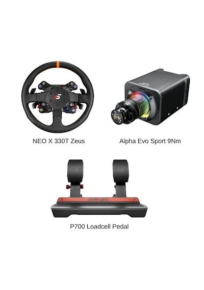 Simagic Alpha Evo Sport Neo X 330t Zeus P700 Direksiyon Seti Bundle Rated 0 Stars Out Of 5