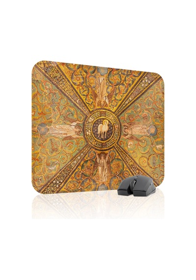 Ortaçağ Sanat Kaymaz Dikişli Kauçuk Oyuncu Mousepad V4 - 48x40 Xl Gaming Mouse Pad Fare Altlığı
