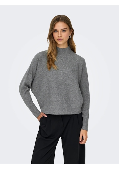 Jdy Jdyprime Life L/s Hn Bat Pull Kadın Kazak 15351898 Gri