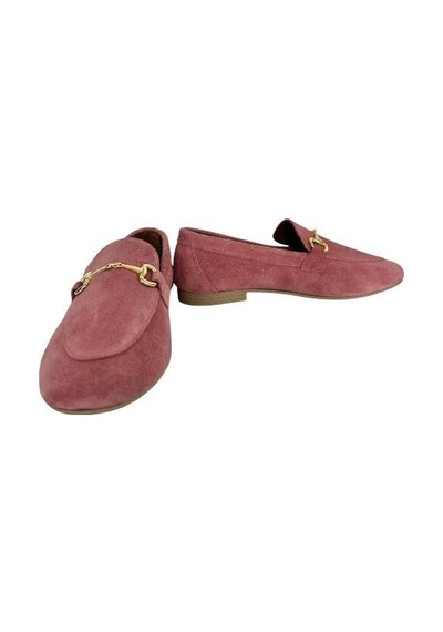 Kemal Tanca 877 9674 Kadın Hakiki Deri Loafer Ayakkabı Pembe