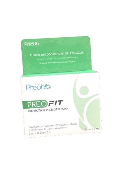 Preobio Fit- Probiyotik & Prebiyotik İnulin & İçeren Takviye Ed