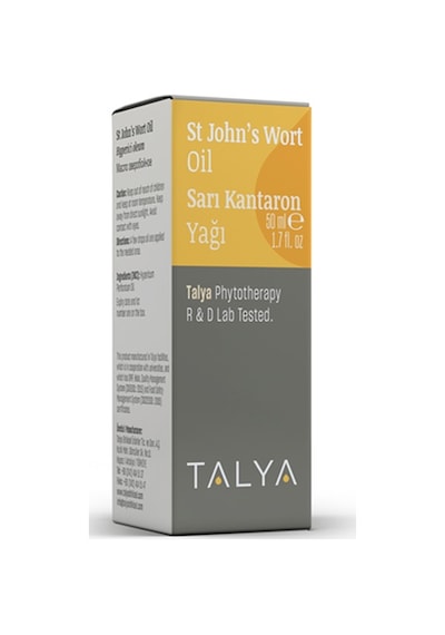 Talya Soğuk Sıkım %100 Saf ve Doğal Sarı Kantaron Yağı 50 ML