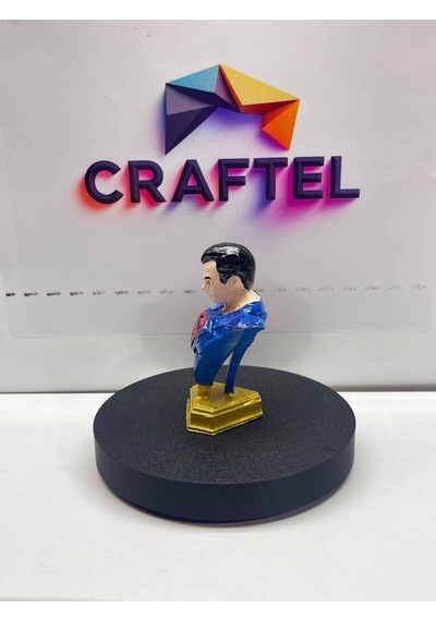 Superman Büst 10 Cm Koleksiyonluk Kahraman Figürü