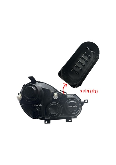 Leoparts Volkswagen Polo Far Lambası Sol 2002-2006 6q1941007af
