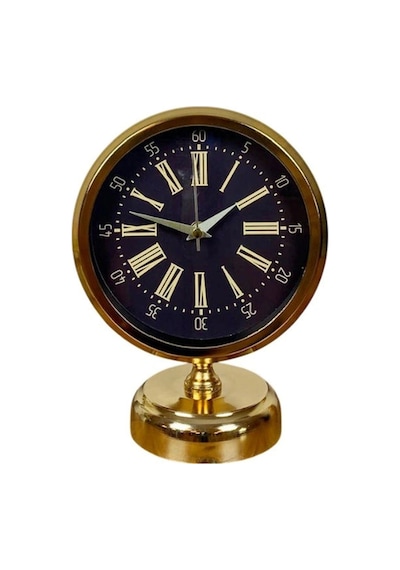 Goldora 25 X 20 Gold Metal Masa Saati Çok Renkli