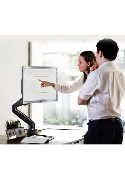 Nb F80 Alüminyum Gazlı Hareketli 10-27 Masa Tutucu Arka Kapak