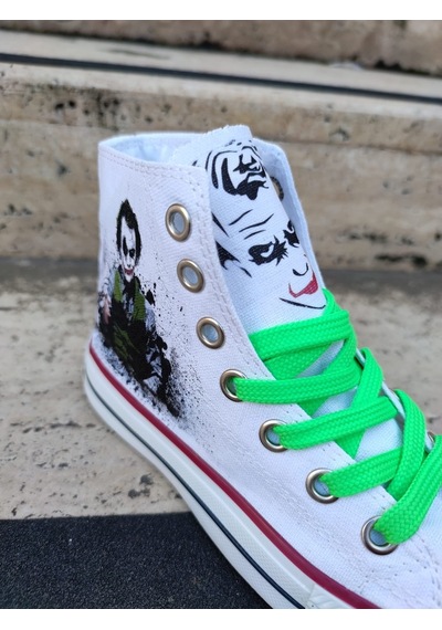 Unisex Sneakers Spor Ayakkabı Convers Modeli Joker Baskılı (525763347)