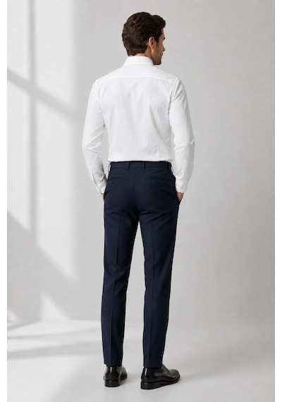 Bihan Store Erkek Slim Fit Edmone Kumaş Pantolon Mc413-lacivert