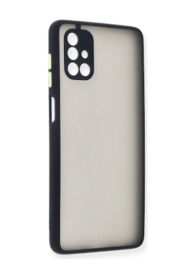 Samsung Galaxy Uyumlu - M51 Kılıf Montreal Silikon Kapak - Lacivert