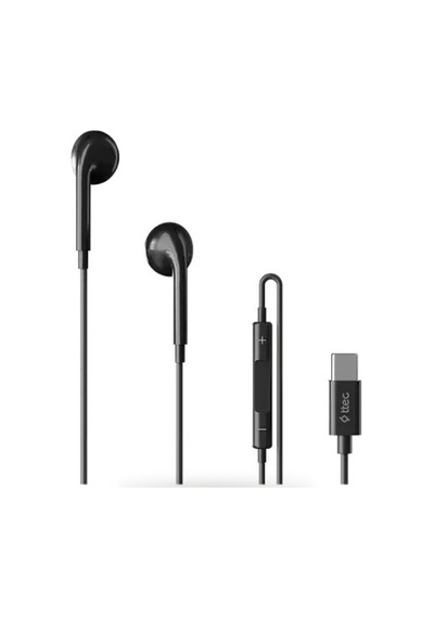 Ttec-rio 3 Usb-c Stereo Mikrofonlu Kulakiçi Kablolu Kulaklık Siyah