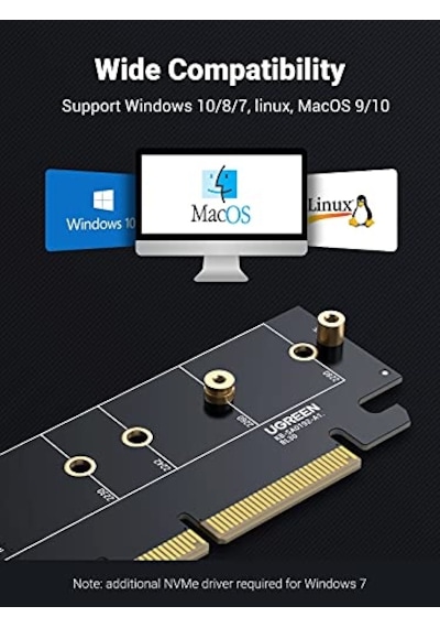 4.0 X4 X8 X16 Uyumlu 64gbps Nvme M.2 Ssd Dönüştürücü Adaptör Diğer