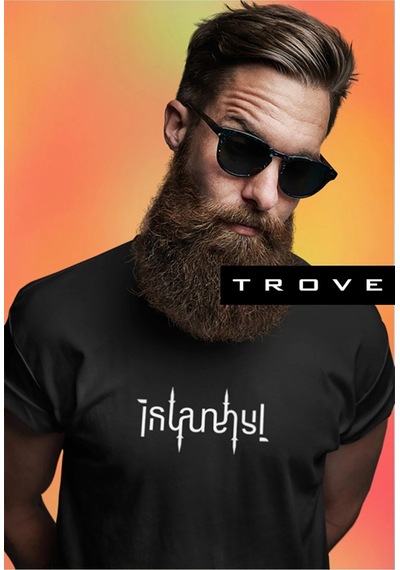 Tarzsokak Unısex Kadın Erkek Yeditepe Istanbul Siyah Beyaz % 100 Pamuk Tasarım T-shirt S