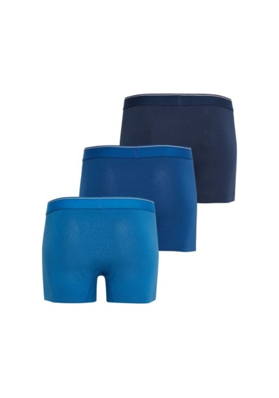 Blackspade Orta Boy Erkek Boxer 3'lü Paket Yumuşak Kumaşlı Tender Cotton Laci+mavi+denim
