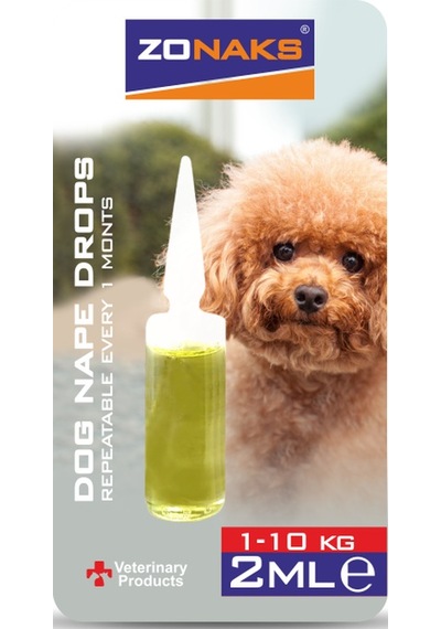 Zonaks Dog Nape Drops 1-10 KG 2 ML