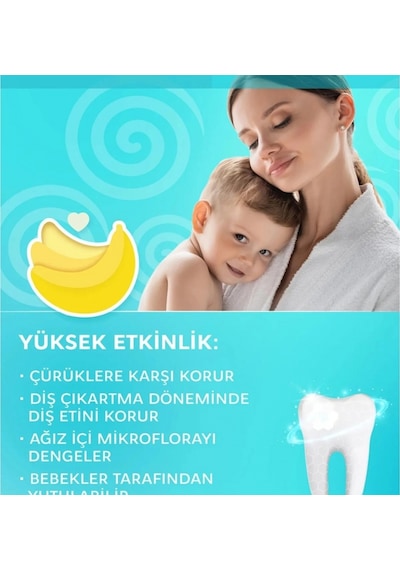 R.o.c.s. Baby Diş Macunu Muz Püresi Tadında 0-3 Yaş 45 Gr Temel Bakım