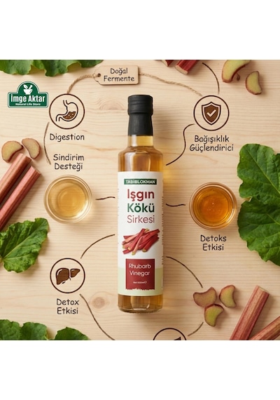 Tabib Lokman Işkın Kökü Sirkesi - Doğal Fermentasyon 500 Ml