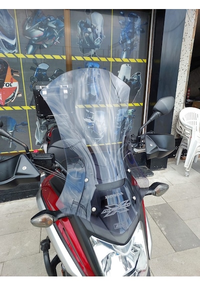 16-20 Honda Nc 750x Ön Cam Zeus Açık Füme 56 CM 4MM Nc750x