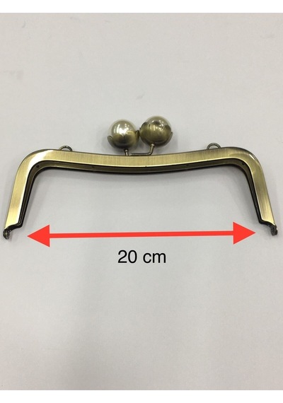 Karantuhafiye Çanta Ve Cüzdan Klipsi Burs Incili Model 20 Cm Antik Antik
