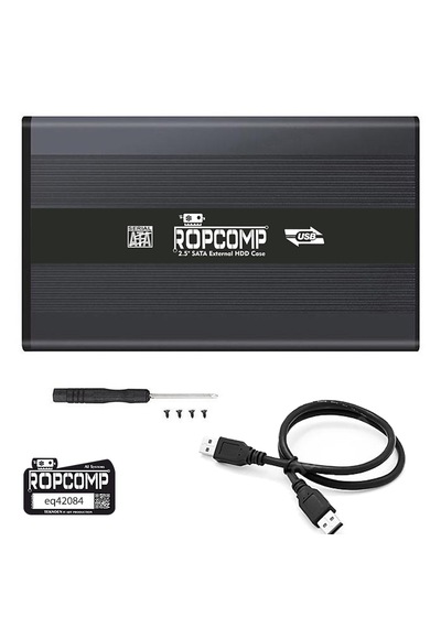 Ropcomp 2.5" Usb 2.0 Sata Harici Harddisk Kutusu Metal