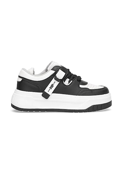 M.P Kadın Kışlık Su Geçirmez Kaydırmaz Kalın Eva Taban Hafif Rahat Ortopedik Deri Siyah Tarz Sneaker Beyaz - Siyah M.P Kadın Kışlık Su Geçirmez Kaydırmaz Kalın Eva Taban Hafif Rahat Ortopedik Deri Siyah Tarz Sneaker Beyaz - Siyah