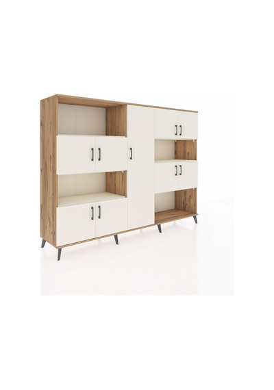 Hyperion Dolap 10 Raflı 9 Kapaklı 220x44x163 Çam-aytaşı Çam-aytaşı Hyperion Dolap 10 Raflı 9 Kapaklı 220x44x163 Çam-aytaşı Çam-aytaşı