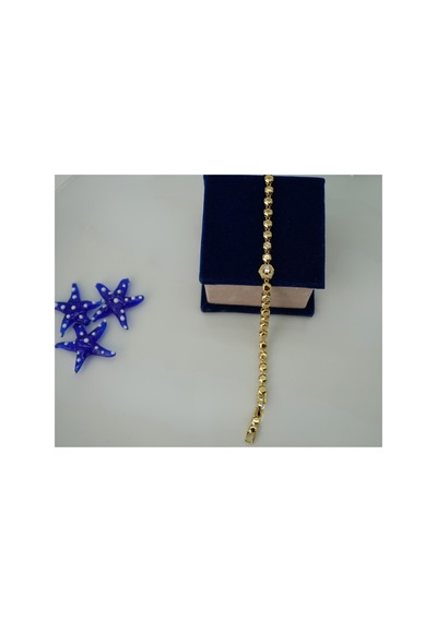 Biem Beşgen Toplu Model Xuping Bileklik Gold/gümüş