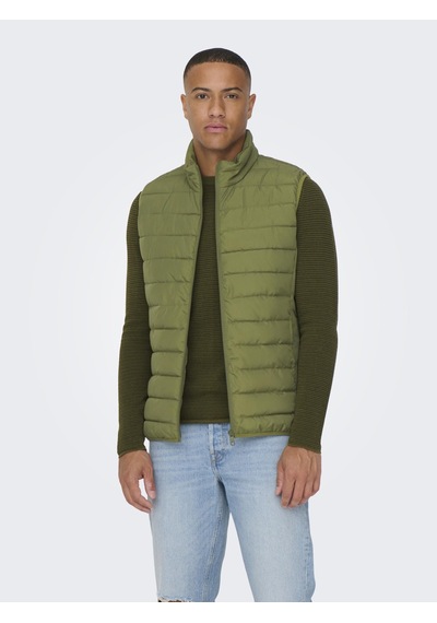 Only & Sons Onsbron Quılt Vest Otw Vd Erkek Yeşil Yelek - 22025685